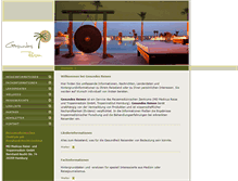 Tablet Screenshot of gesundes-reisen.eu